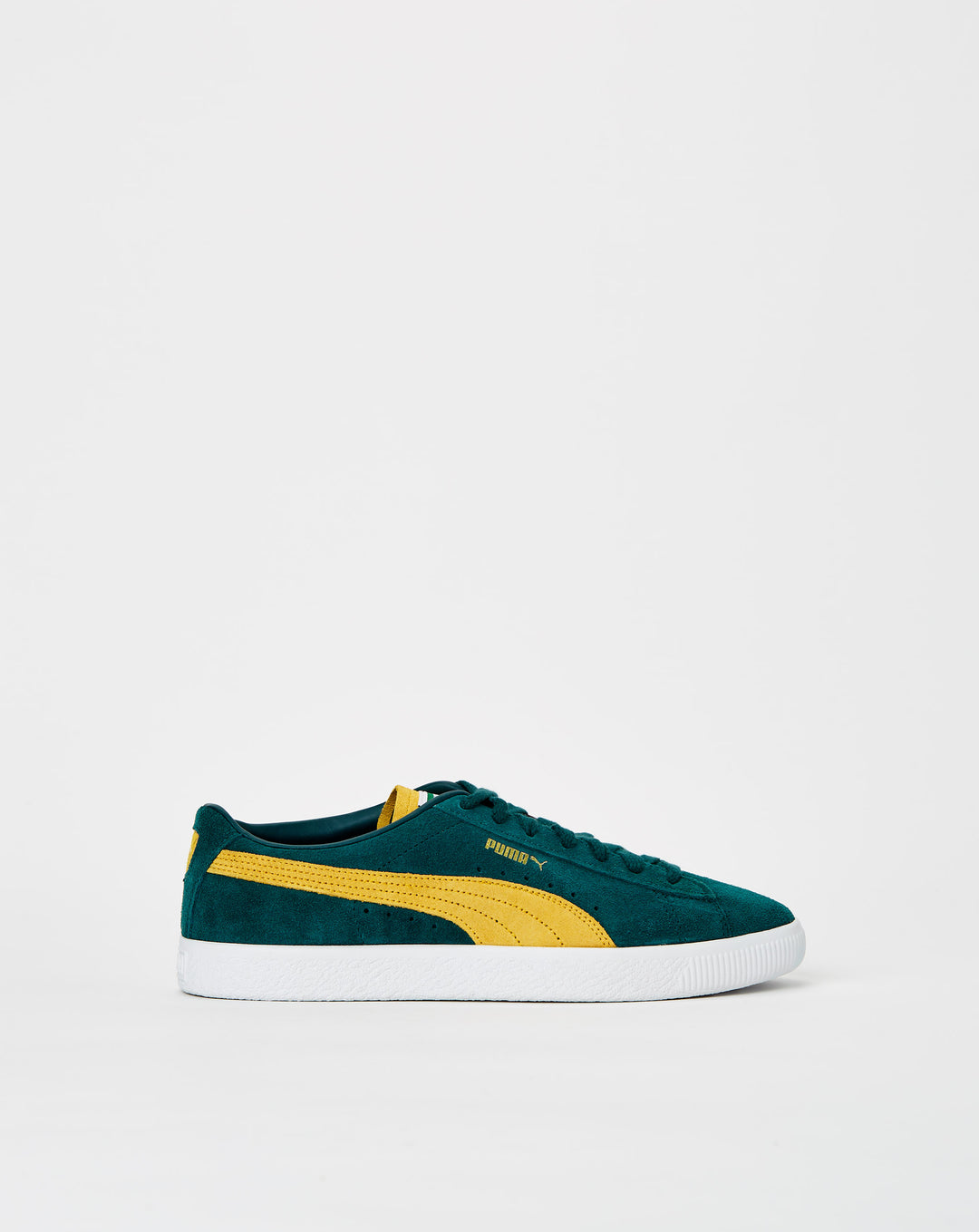 puma suede vintage green