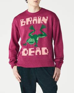 Brain Dead Frogger Sweater  - XHIBITION