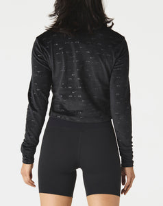 Nike Women's Velour 1/4-Zip Long Sleeve Top  - XHIBITION