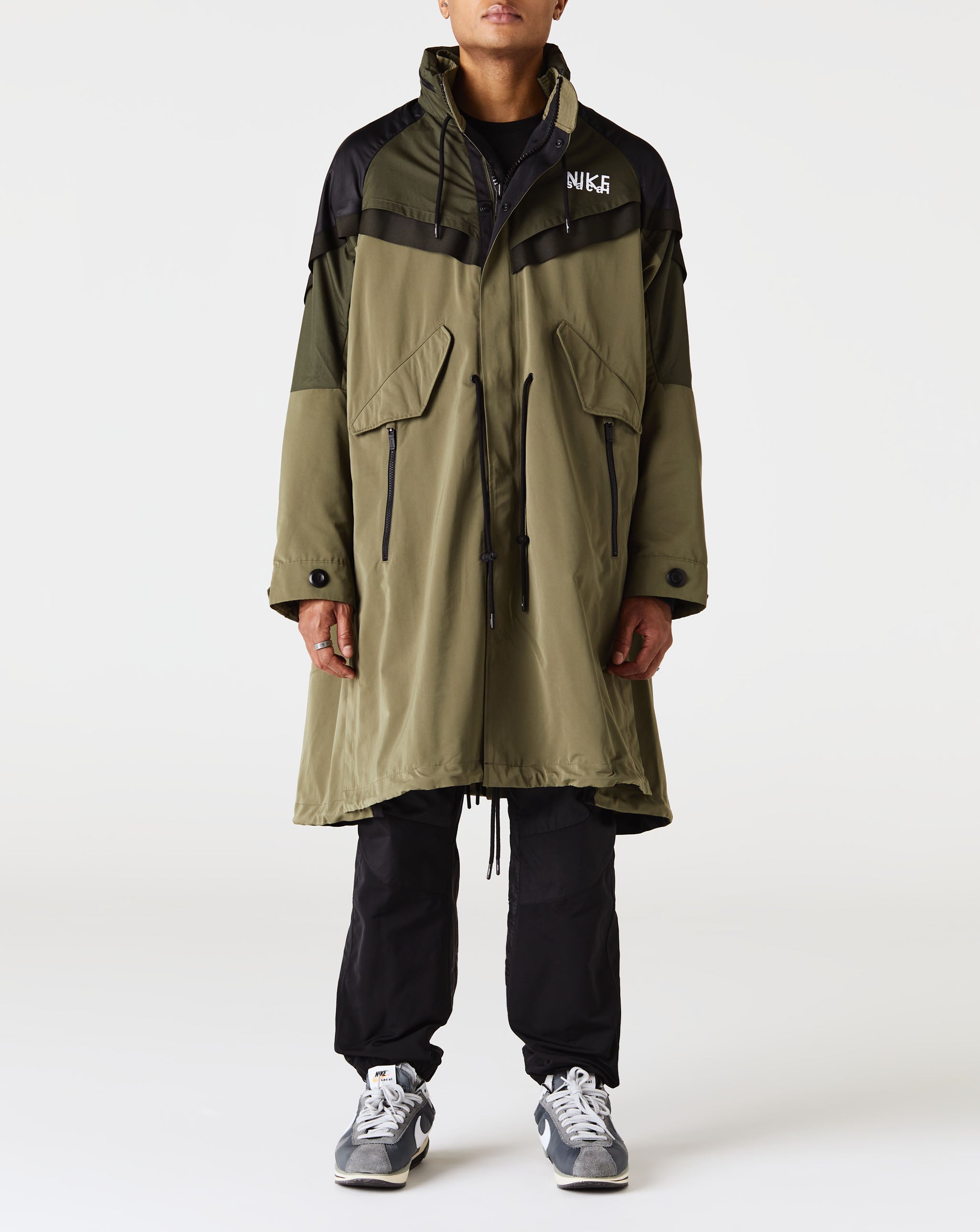 sacai x NIKE Trench Jacket 新品