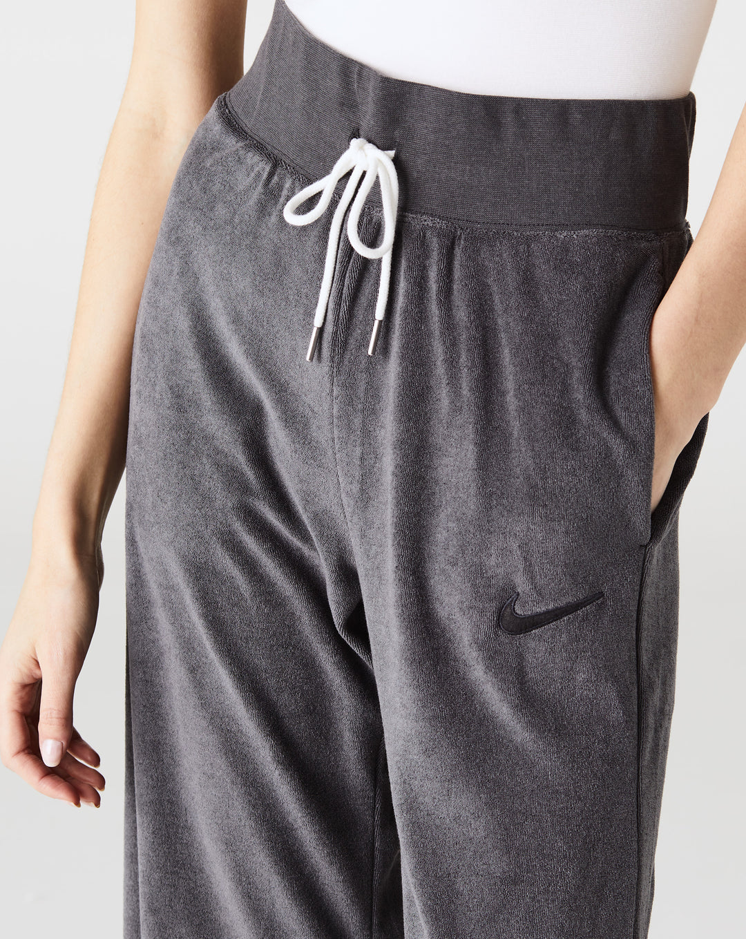 Nike Women's Terry High-Rise Wide Leg Pants  - XHIBITION