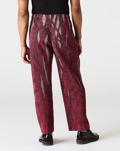 Homme Plissé Issey Miyake Grass Field Loose Fit Straight Pants  - XHIBITION