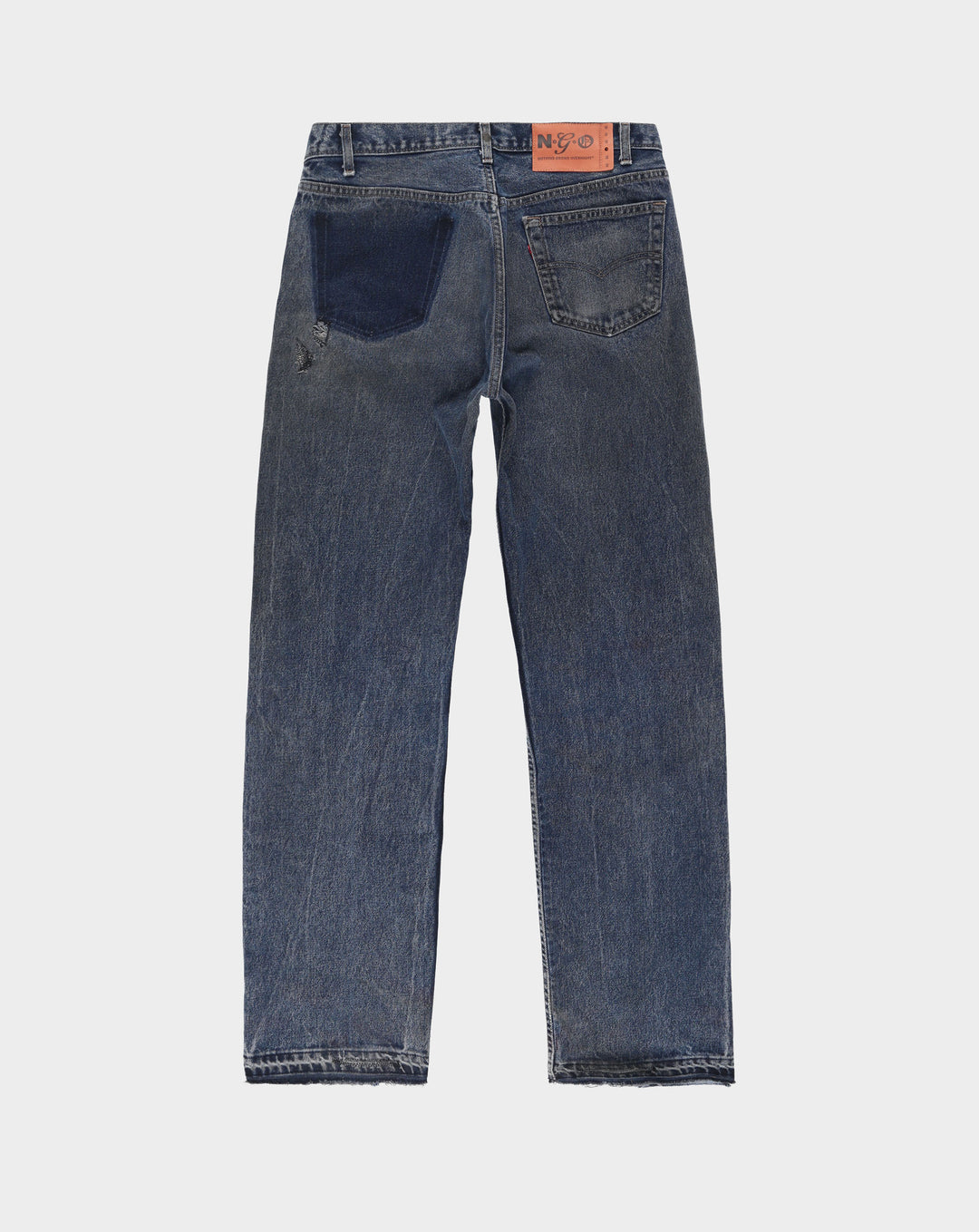 Nothing Grows Overnight 1 of 1 Reworked Denim  - XHIBITION