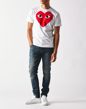 Comme des Garcons PLAY Big Red Heart T-Shirt  - XHIBITION