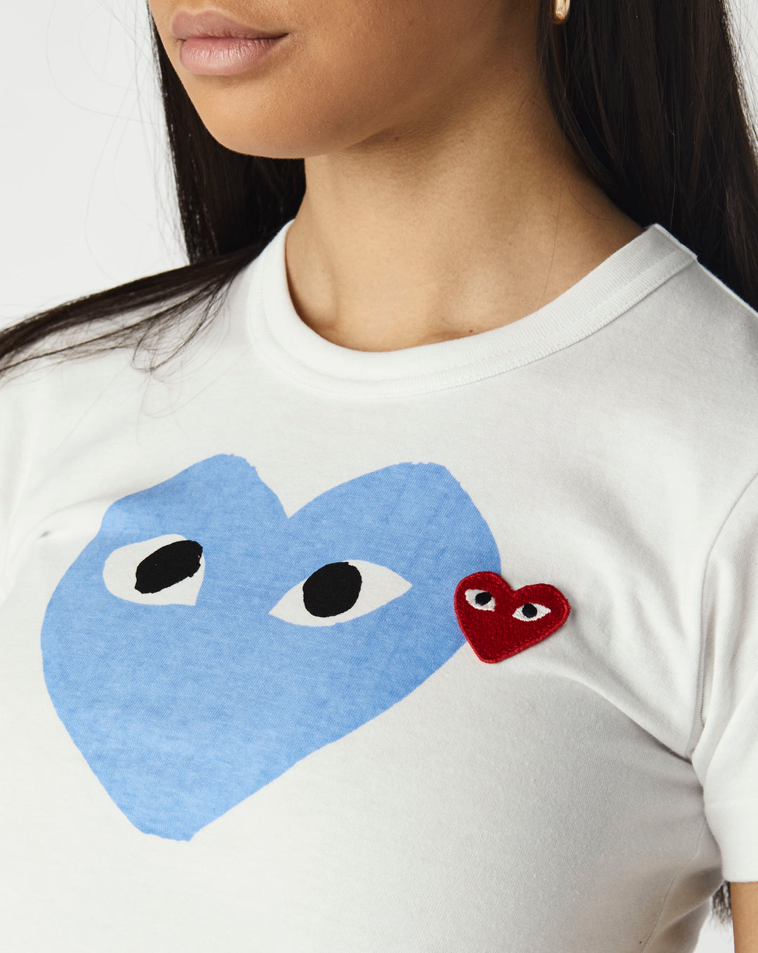 Comme des Garcons PLAY Women's Heart Logo T-Shirt  - XHIBITION