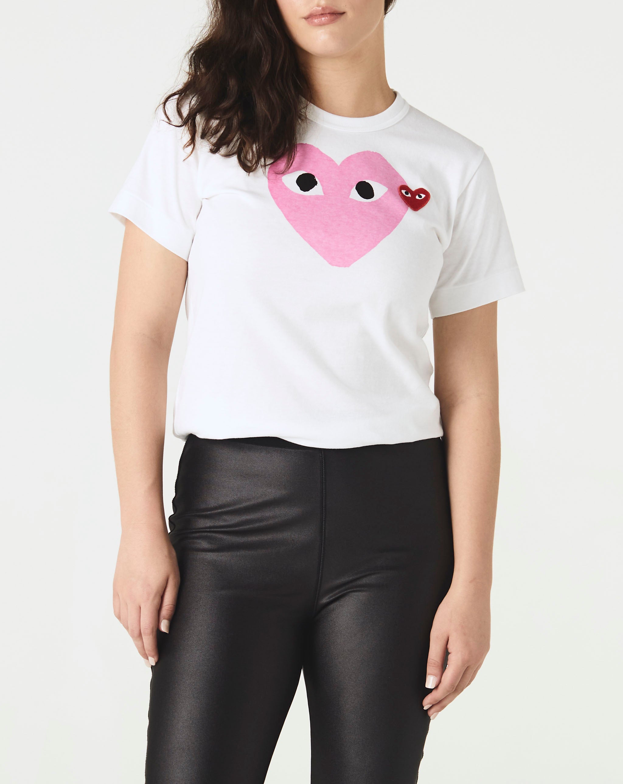 Womens Play Logo T-Shirt Women's Heart T-Shirt  - Cheap Urlfreeze Jordan outlet