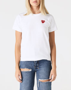 Comme des Garcons PLAY Women's Mini Heart T-Shirt  - XHIBITION