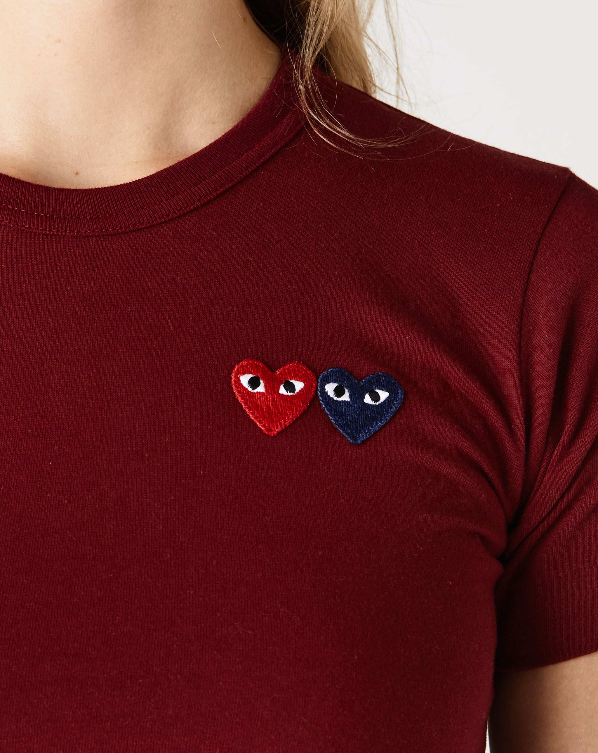 cotton appliqué-detail shirt Women's Mini Heart T-Shirt  - Cheap Urlfreeze Jordan outlet