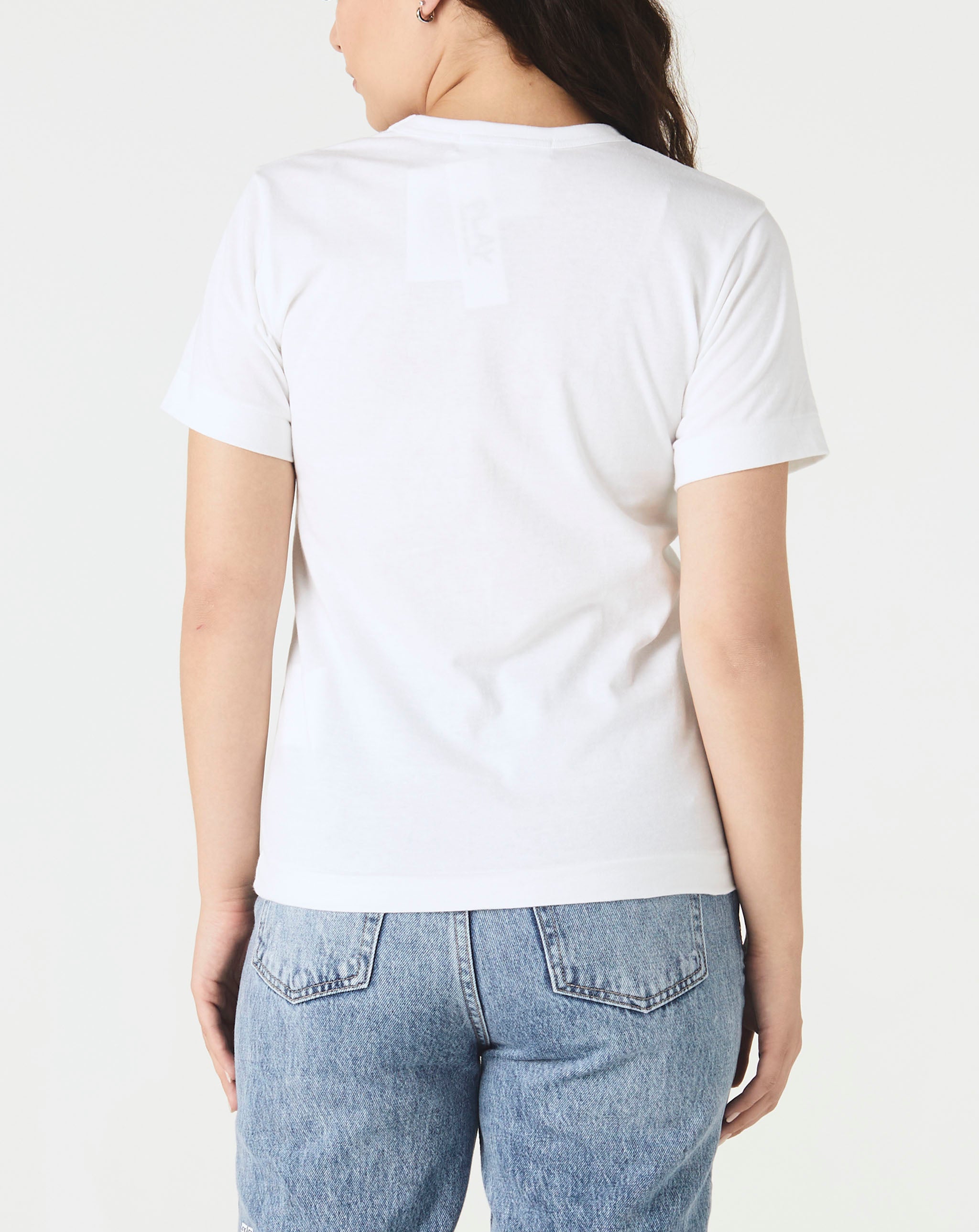 oamc clothing for men luxe brands Women's Double Camo Heart T-Shirt White - Cheap Urlfreeze Jordan outlet