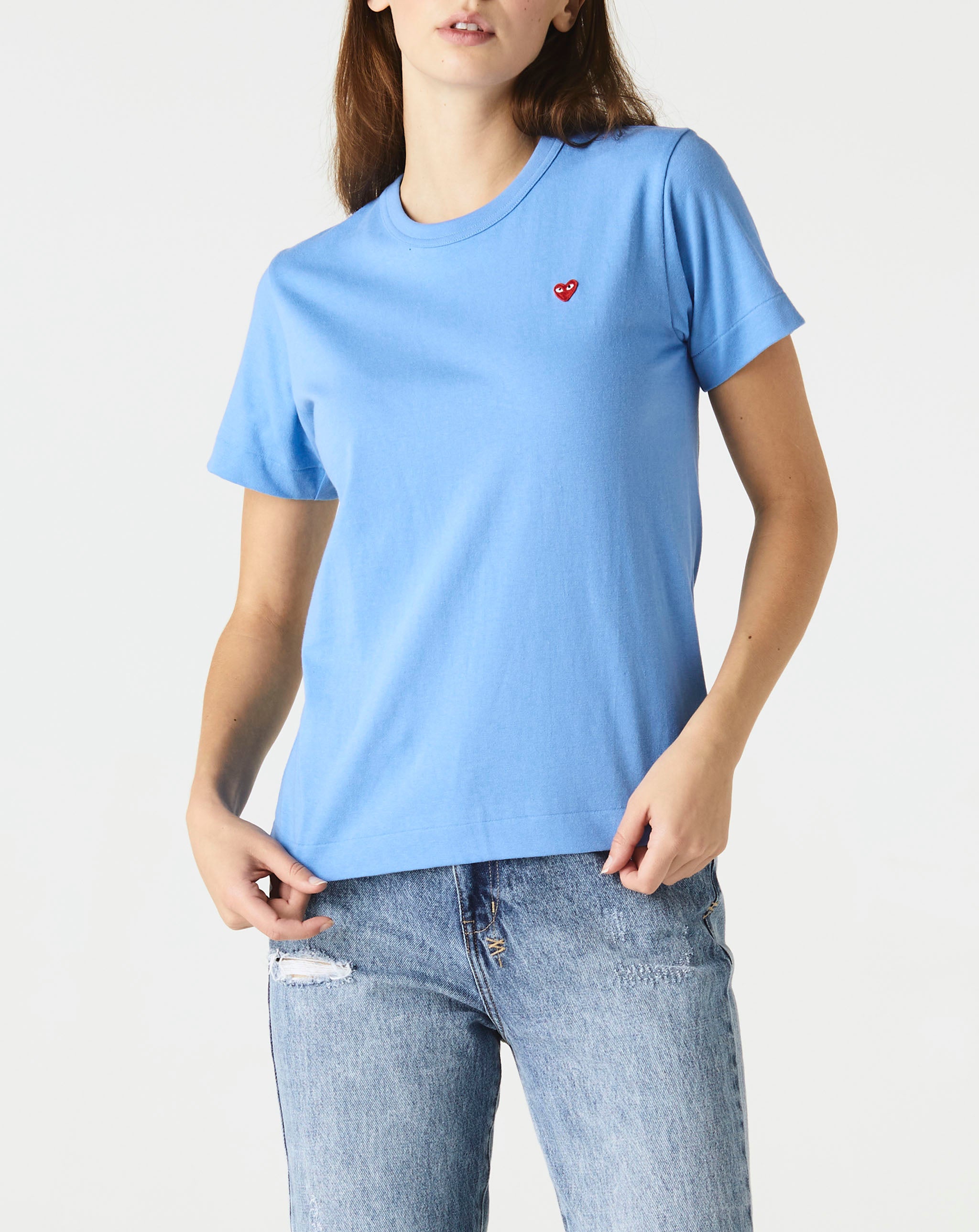 Womens Play Logo T-Shirt Women's Small Red Heart T-Shirt  - Cheap Urlfreeze Jordan outlet