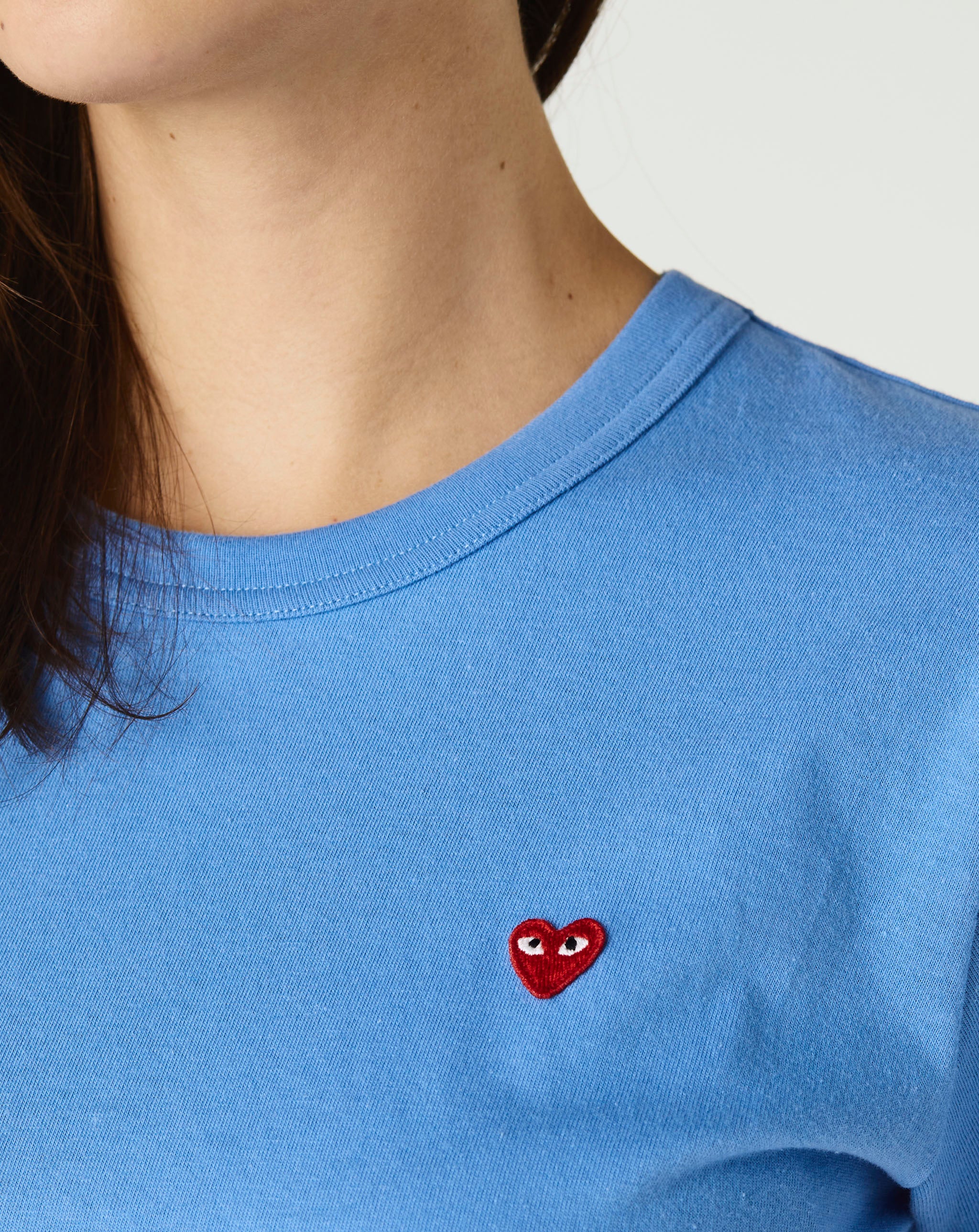 Comme des Garcons PLAY Women's Small Red Heart T-Shirt  - Cheap Atelier-lumieres Jordan outlet